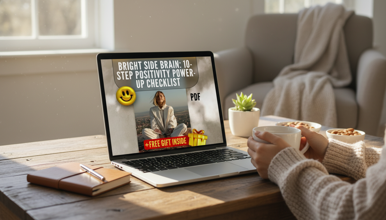 5-Min Stress Reset: Bright Side Brain 10-Step Checklist