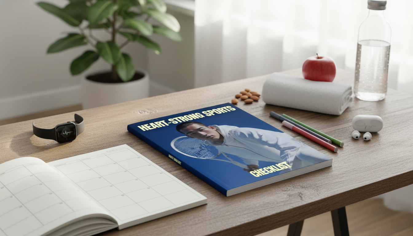 Heart-Smart Cardio Checklist & Weekly Planner for Safer Training