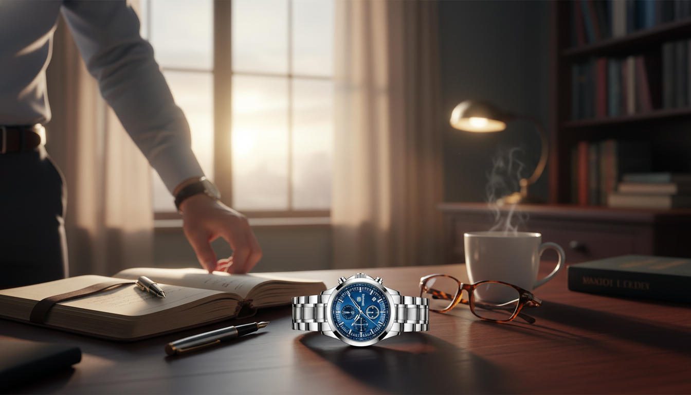 Luxury Quartz Chronograph for Men: Daily Prestige