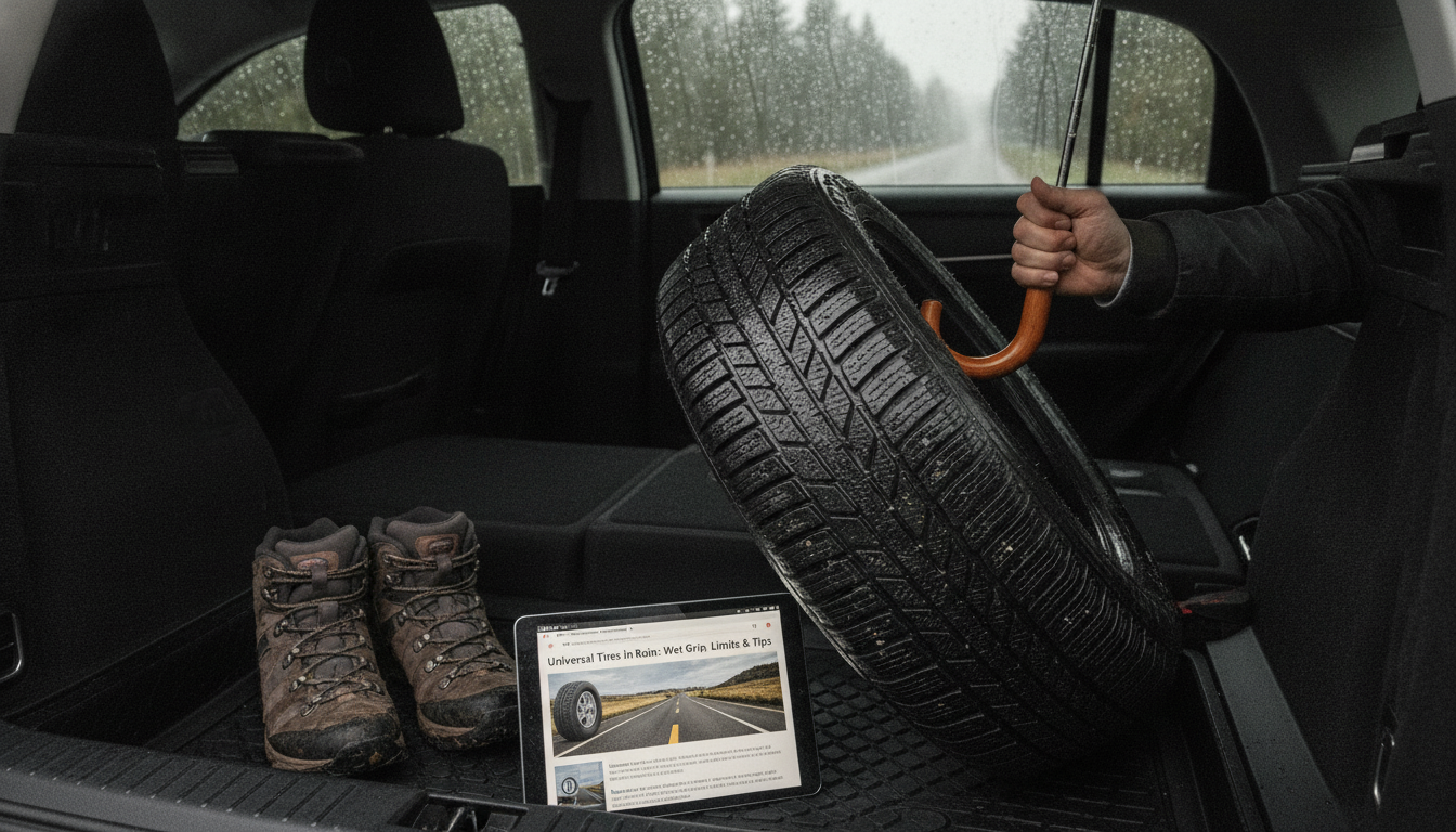 Universal Tires in Rain: Wet Grip, Limits & Tips
