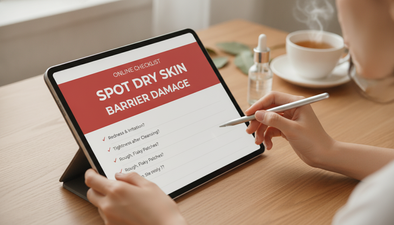 Is It Dry Skin or Barrier Damage? 3-Minute Checklist