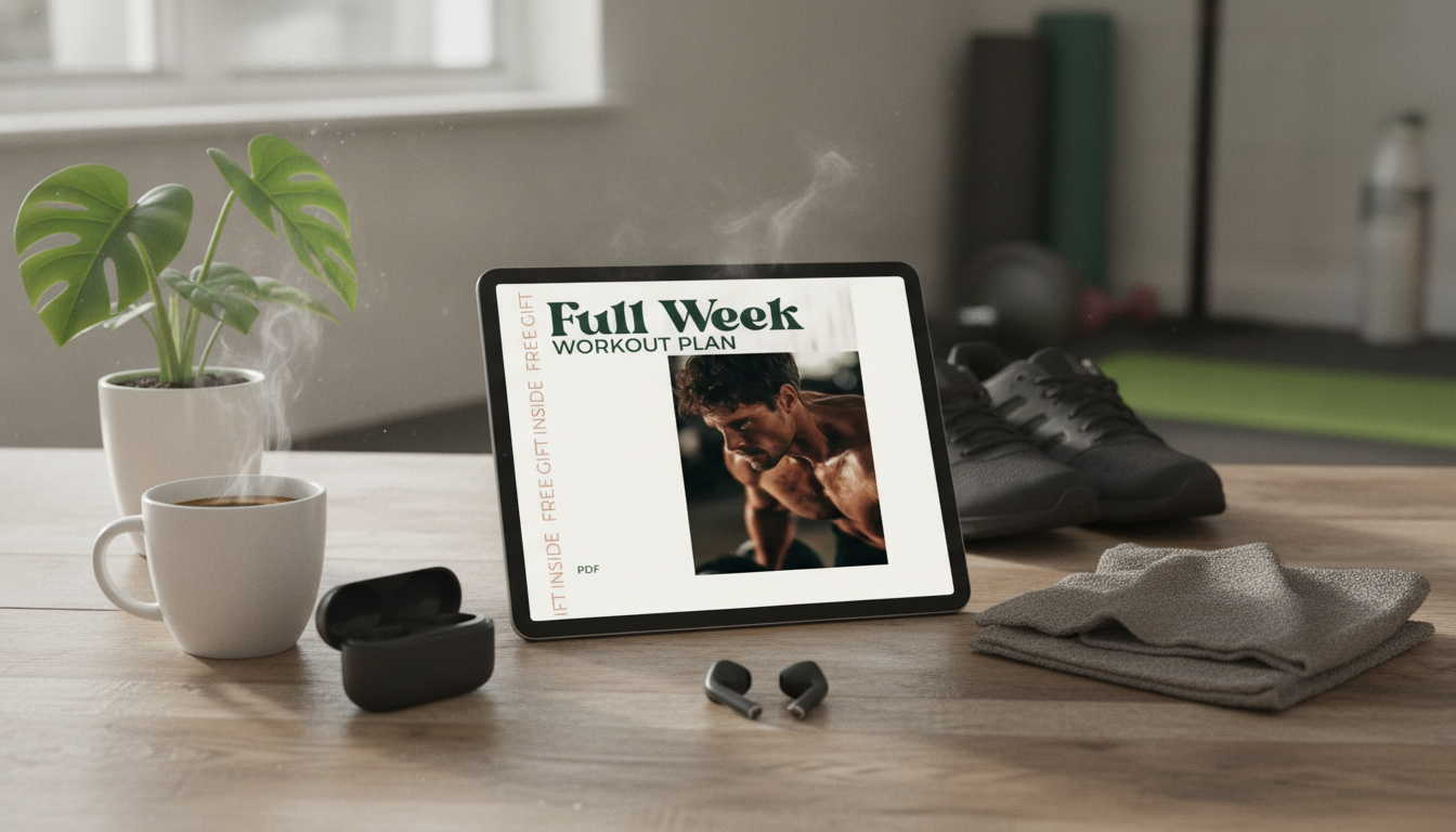 Full Week Workout Plan: Strength, Cardio & Recovery