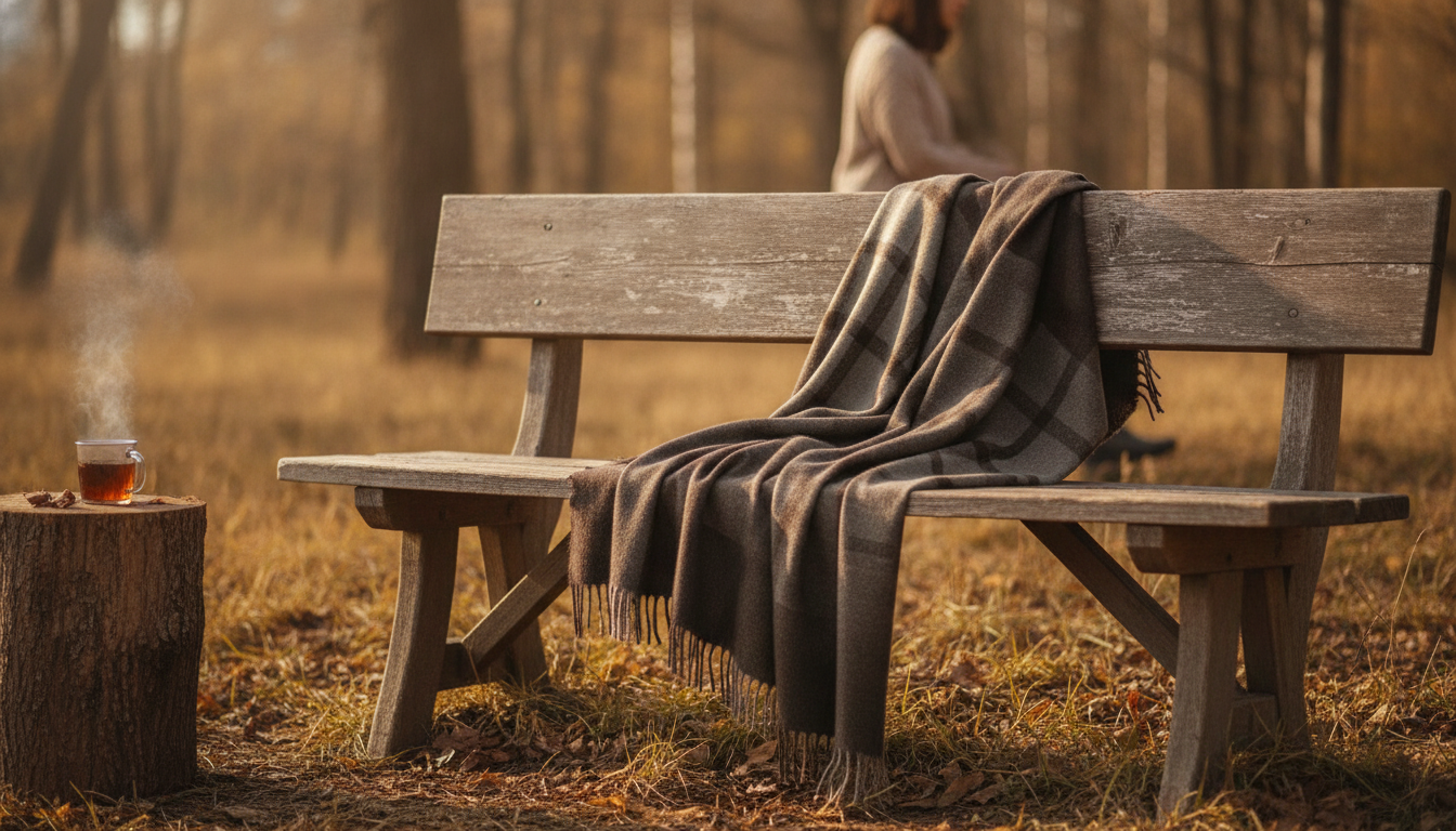 Luxury Wool Plaid Scarf Shawl: Style, Warmth, Drape