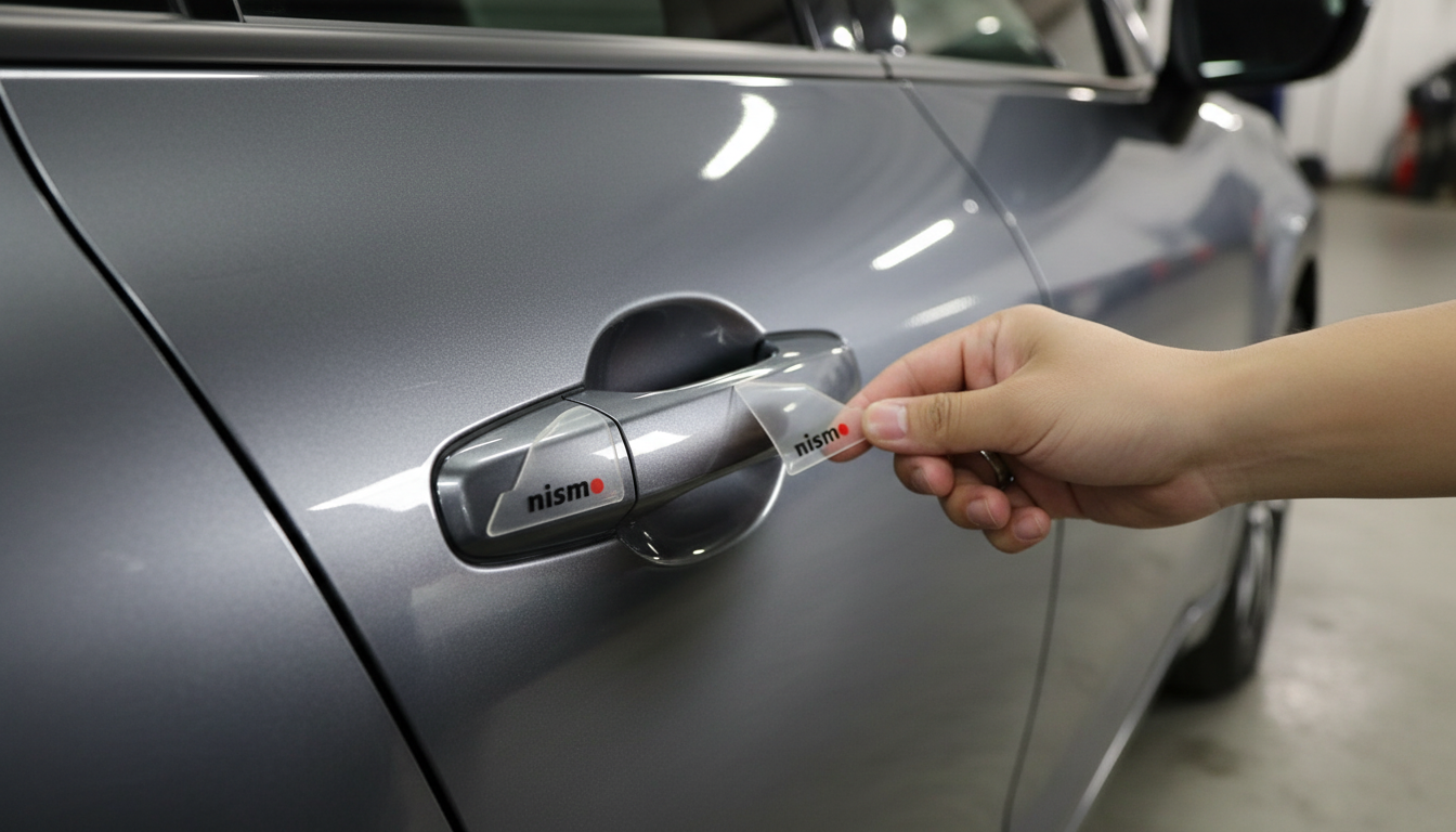Nissan Door Handle Bowl Stickers: Stop Scratches Fast