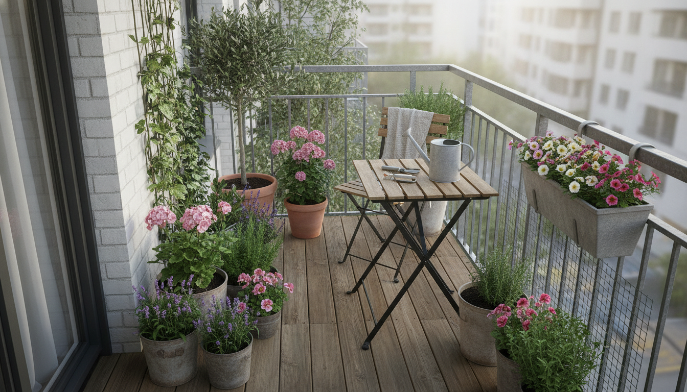 Beautiful Balcony Garden: Layout, Plants & Safety Tips