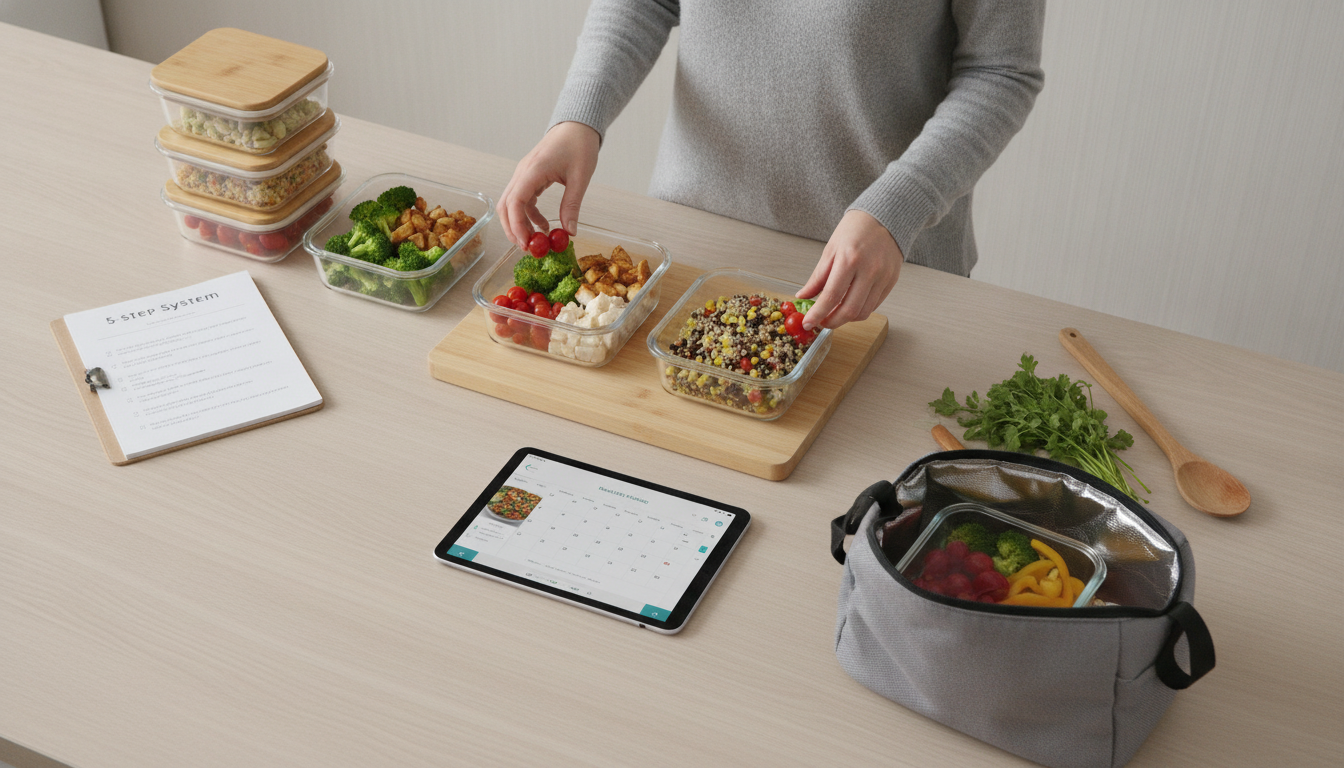 Meal Prep Work Lunches: A Simple 5-Step System