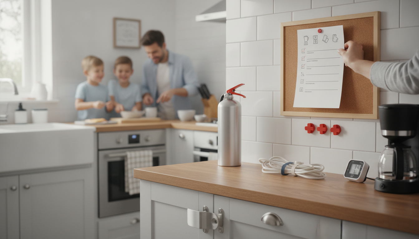 Kitchen Appliance Safety Checklist: Print, Post, Prevent
