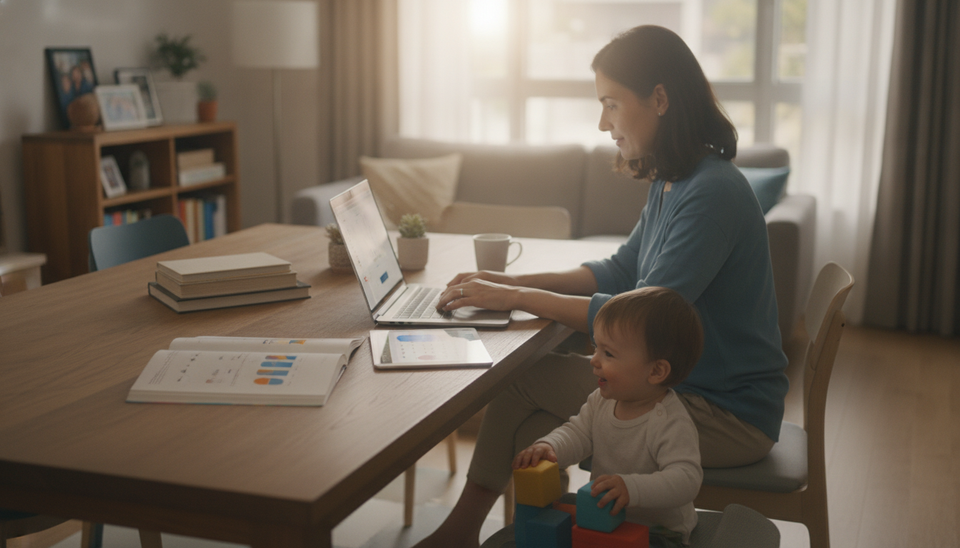 Work and Childcare Balance: Routines, Backups & AI Help