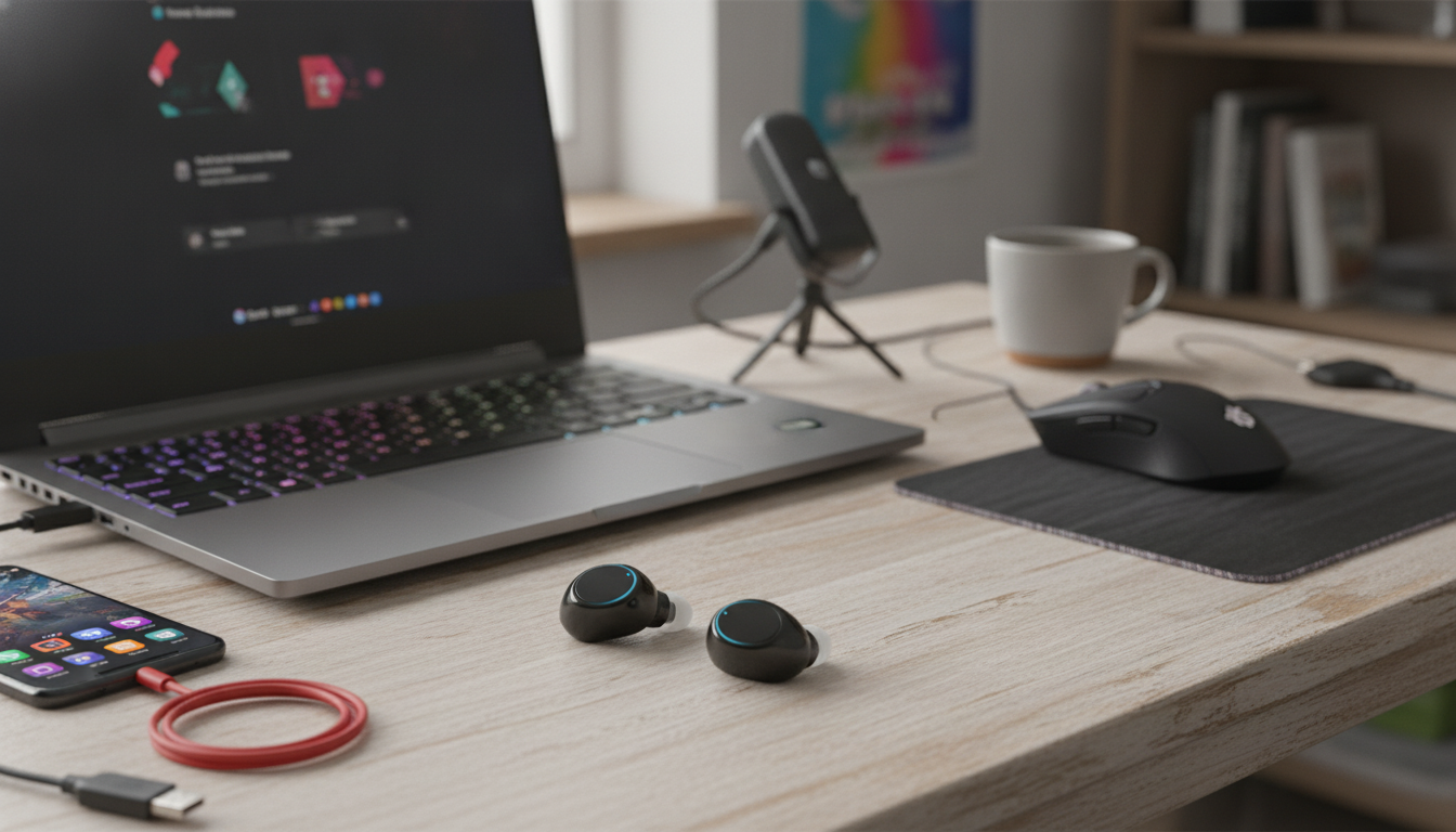 X6 Mini Bluetooth 5.0 In-Ear Earphone: Mic for Gaming